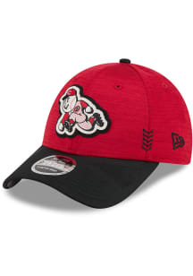 New Era Cincinnati Reds 2024 Clubhouse 2T Stretch Snap 9FORTY Adjustable Hat - Red
