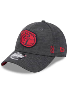 New Era Cleveland Guardians 2024 Clubhouse CW Stretch Snap 9FORTY Adjustable Hat - Grey
