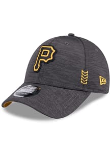 New Era Pittsburgh Pirates 2024 Clubhouse Alt CW Stretch Snap 9FORTY Adjustable Hat - Grey