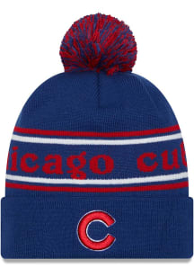 New Era Chicago Cubs Blue JR Marquee Knit Youth Knit Hat