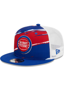 New Era Detroit Pistons Blue JR Tear 9FIFTY Youth Snapback Hat