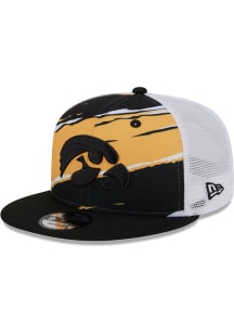 New Era Iowa Hawkeyes Black JR Tear 9FIFTY Youth Snapback Hat