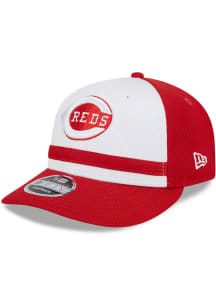 New Era Cincinnati Reds 2024 Batting Practice Lo Pro 9FIFTY Adjustable Hat - Red