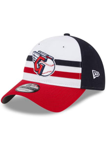New Era Cleveland Guardians 2024 Batting Practice 9TWENTY Adjustable Hat - Navy Blue