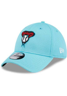 New Era Arizona Diamondbacks Mens Teal 2024 Spring Training 39THIRTY Flex Hat