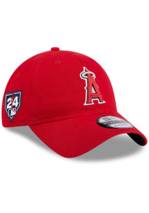 New Era Los Angeles Angels 2024 Spring Training 9TWENTY Adjustable Hat - Red
