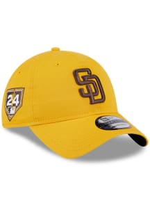 New Era San Diego Padres 2024 Spring Training 9TWENTY Adjustable Hat - Yellow