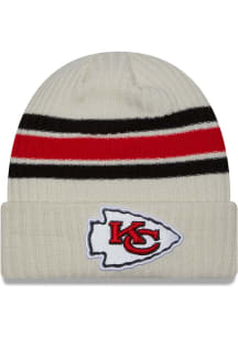 New Era Kansas City Chiefs JR Vintage Cuff Baby Knit Hat - White