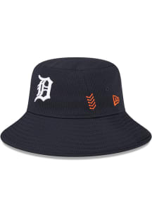 New Era Detroit Tigers Navy Blue 2024 Spring Training Mens Bucket Hat