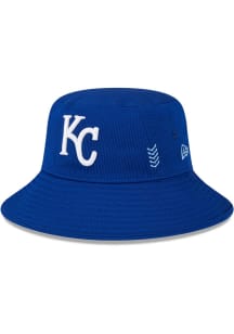 New Era Kansas City Royals Blue 2024 Spring Training Mens Bucket Hat