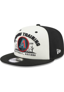 New Era Arizona Diamondbacks Black 2024 Spring Training EST 9FIFTY Mens Snapback Hat