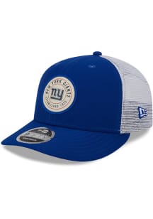 New Era New York Giants Retro Circle Trucker LP9FIFTY Adjustable Hat - Blue