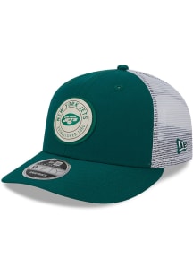 New Era New York Jets Retro Circle Trucker LP9FIFTY Adjustable Hat - Green