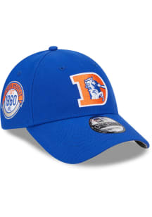 New Era Denver Broncos 2023 Sideline Retro 9TWENTY Adjustable Hat - Blue