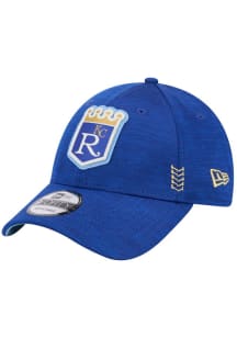 New Era Kansas City Royals Blue 2024 Clubhouse Stretch Snap JR 9FORTY Youth Adjustable Hat