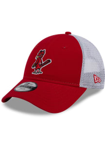 New Era St Louis Cardinals Red Evergreen Trucker JR 9FORTY Youth Adjustable Hat
