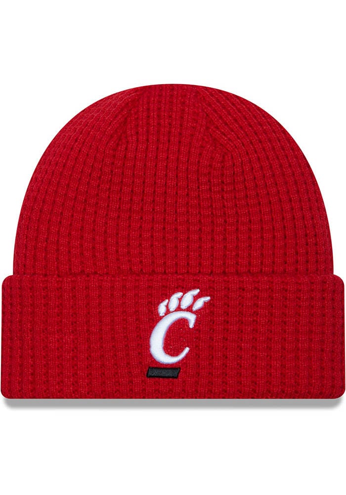 New Era Cincinnati Bearcats Red Prime Cuff Mens Knit Hat