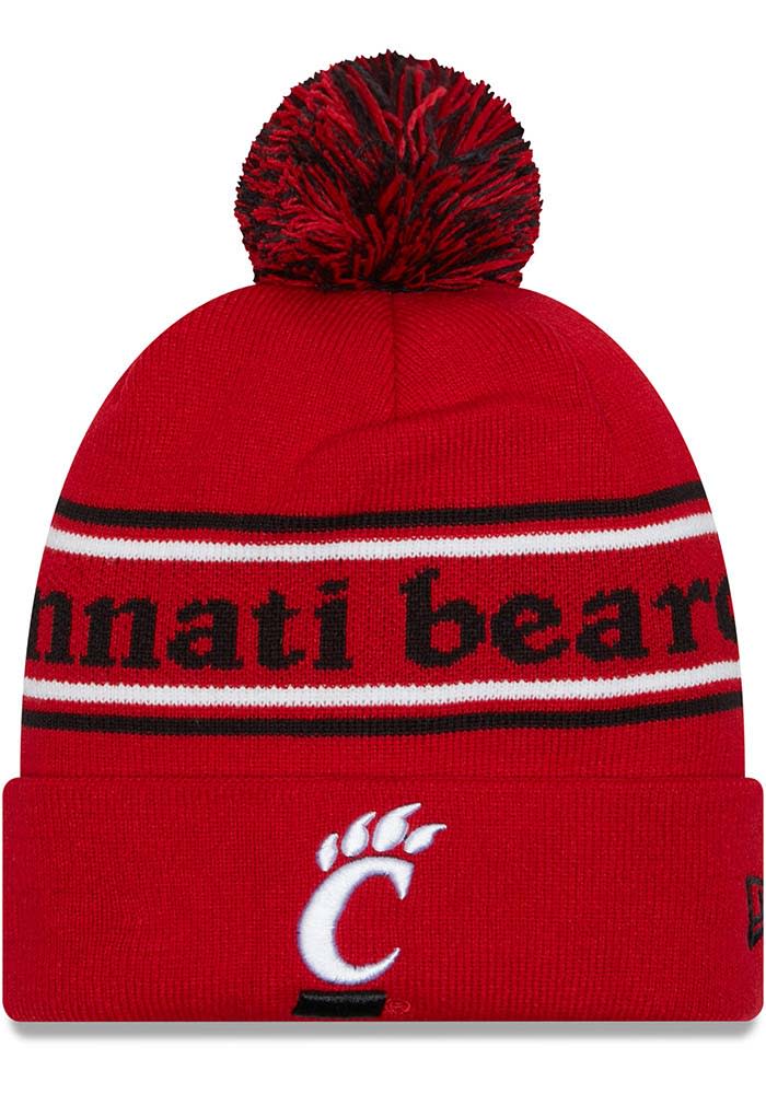 New Era Cincinnati Bearcats Red Marquee Knit Mens Knit Hat