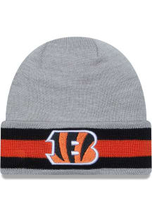 New Era Cincinnati Bengals Orange Banded Cuff Mens Knit Hat