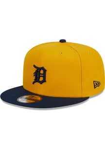 New Era Detroit Tigers Gold 2T Color Pack 9FIFTY Mens Snapback Hat