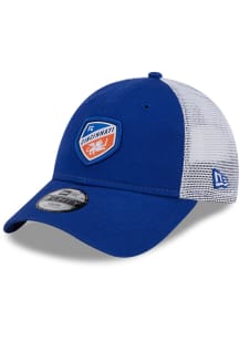New Era FC Cincinnati Blue Evergreen Trucker JR 9FORTY Youth Adjustable Hat