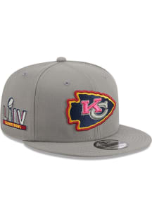 New Era Kansas City Chiefs Grey Side Patch Color Pack 9FIFTY Mens Snapback Hat