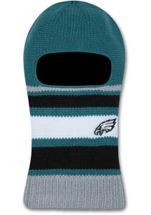 New Era Philadelphia Eagles Green Balaclava Stripe Mens Knit Hat