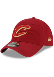 New Era Cleveland Cavaliers Core Classic 2.0 9TWENTY Adjustable Hat - Cardinal