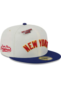 New Era New York Yankees Mens White Big League Chew 59FIFTY Fitted Hat