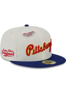 New Era Pittsburgh Pirates Mens White Big League Chew 59FIFTY Fitted Hat