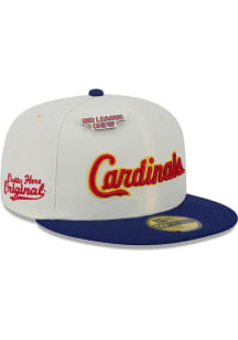 New Era St Louis Cardinals Mens White Big League Chew 59FIFTY Fitted Hat