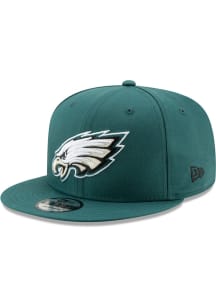 New Era Philadelphia Eagles Green Basic 59FIFTY Mens Snapback Hat