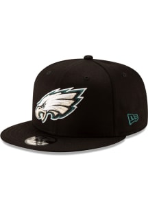 New Era Philadelphia Eagles Black Basic 59FIFTY Mens Snapback Hat