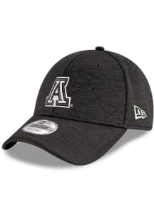 New Era Arizona Wildcats Black and White Logo Shadow Tech DE Stretch 9FORTY Adjustable Hat - Bla..