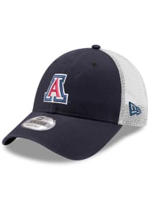 New Era Arizona Wildcats Trucker 9FORTY Adjustable Hat - Navy Blue