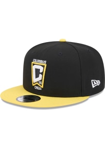 New Era Columbus Crew Black 2T Evergreen 9FIFTY Mens Snapback Hat