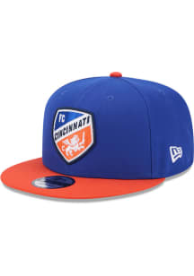New Era FC Cincinnati Blue 2T Evergreen 9FIFTY Mens Snapback Hat