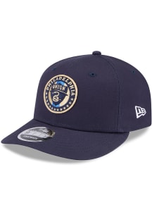 New Era Philadelphia Union Team Color Evergreen LP 9FIFTY Adjustable Hat - Navy Blue