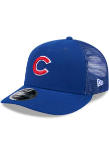 New Era Chicago Cubs Team Color Evergreen Trucker LP 9FIFTY Adjustable Hat - Blue