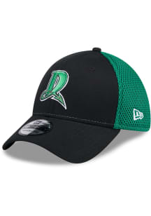 New Era Dayton Dragons Mens Black 2T Evergreen Neo 39THIRTY Flex Hat
