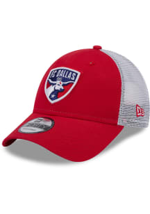 New Era FC Dallas Evergreen Trucker 9FORTY Adjustable Hat - Red