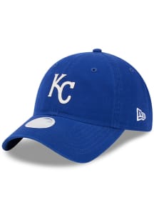New Era Kansas City Royals Blue Evergreen Glitter 9TWENTY Womens Adjustable Hat
