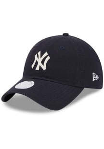 New Era New York Yankees Navy Blue Evergreen Glitter 9TWENTY Womens Adjustable Hat