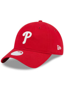 New Era Philadelphia Phillies Red Evergreen Glitter 9TWENTY Womens Adjustable Hat