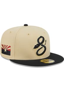 New Era Arizona Diamondbacks Mens Tan City Connect Fan Pack 59FIFTY Fitted Hat