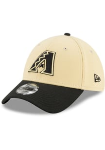 New Era Arizona Diamondbacks Mens Tan 2024 MLB City Connect 39THIRTY Flex Hat