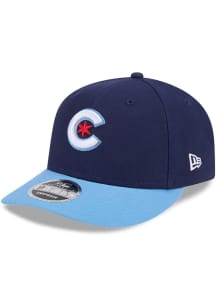 New Era Chicago Cubs 2024 MLB CITY CONNECT Lo Pro 9FIFTY Adjustable Hat - Navy Blue