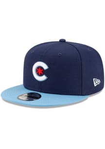 New Era Chicago Cubs Navy Blue JR 2024 MLB CITY CONNECT 9FIFTY Youth Snapback Hat