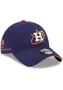 New Era Houston Astros City Connect Fan Pack 9TWENTY Adjustable Hat - Navy Blue
