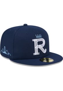 New Era Kansas City Royals Mens Blue City Connect Fan Pack 59FIFTY Fitted Hat